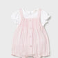 Baby Girl Eyelet Dungaree/Mayoral