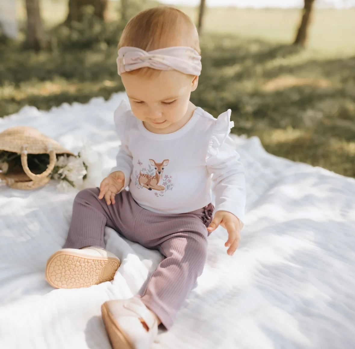 LunaKnit Bodysuit Set/Petit Lem