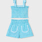 Girl Smocked Short Set/Mayoral