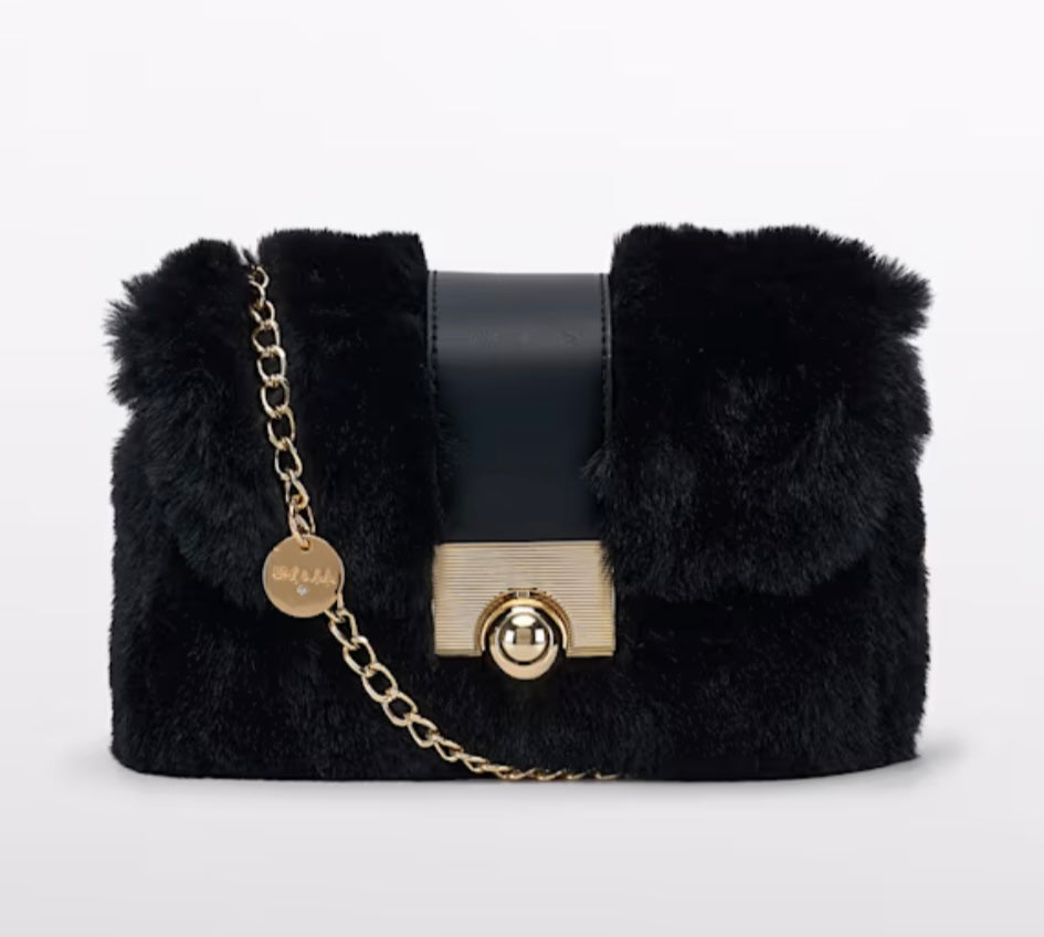 Faux Furry Bag/Abel & Lula