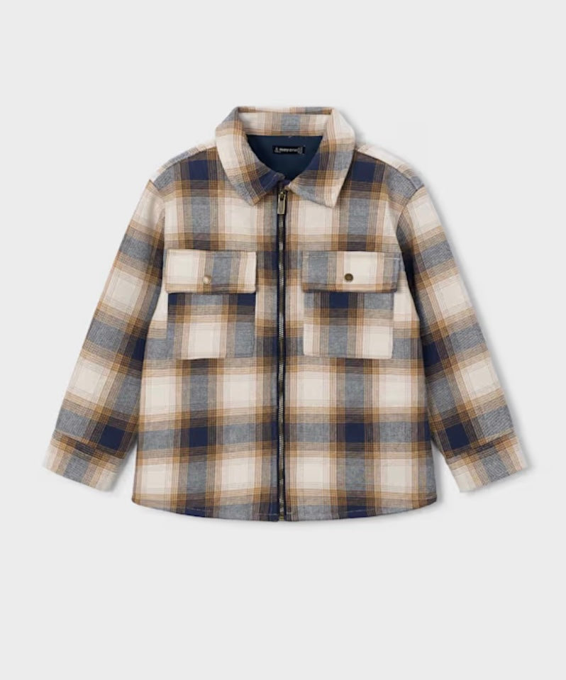Boy Plaid Jacket/Mayoral