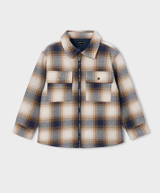 Boy Plaid Jacket/Mayoral
