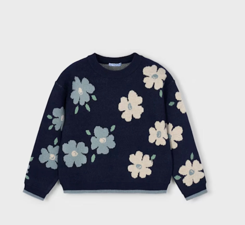 Girl Jacquard Sweater/Mayoral
