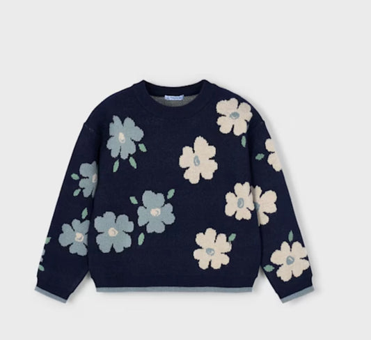 Girl Jacquard Sweater/Mayoral