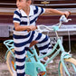 Girl Striped Crochet Set/Mayoral