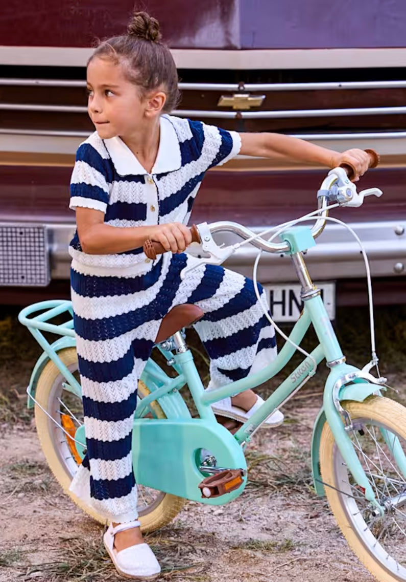 Girl Striped Crochet Set/Mayoral