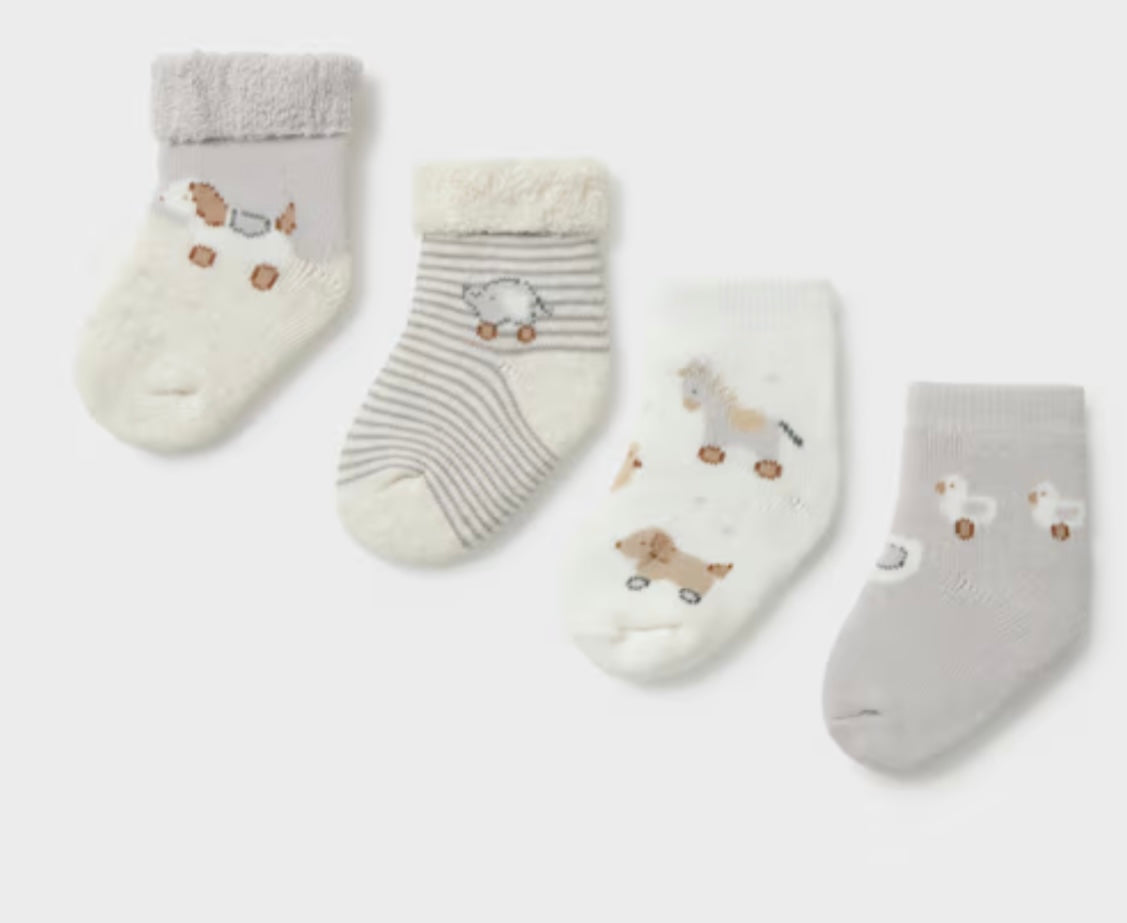 Baby Boy 4 Pack Socks/Mayoral