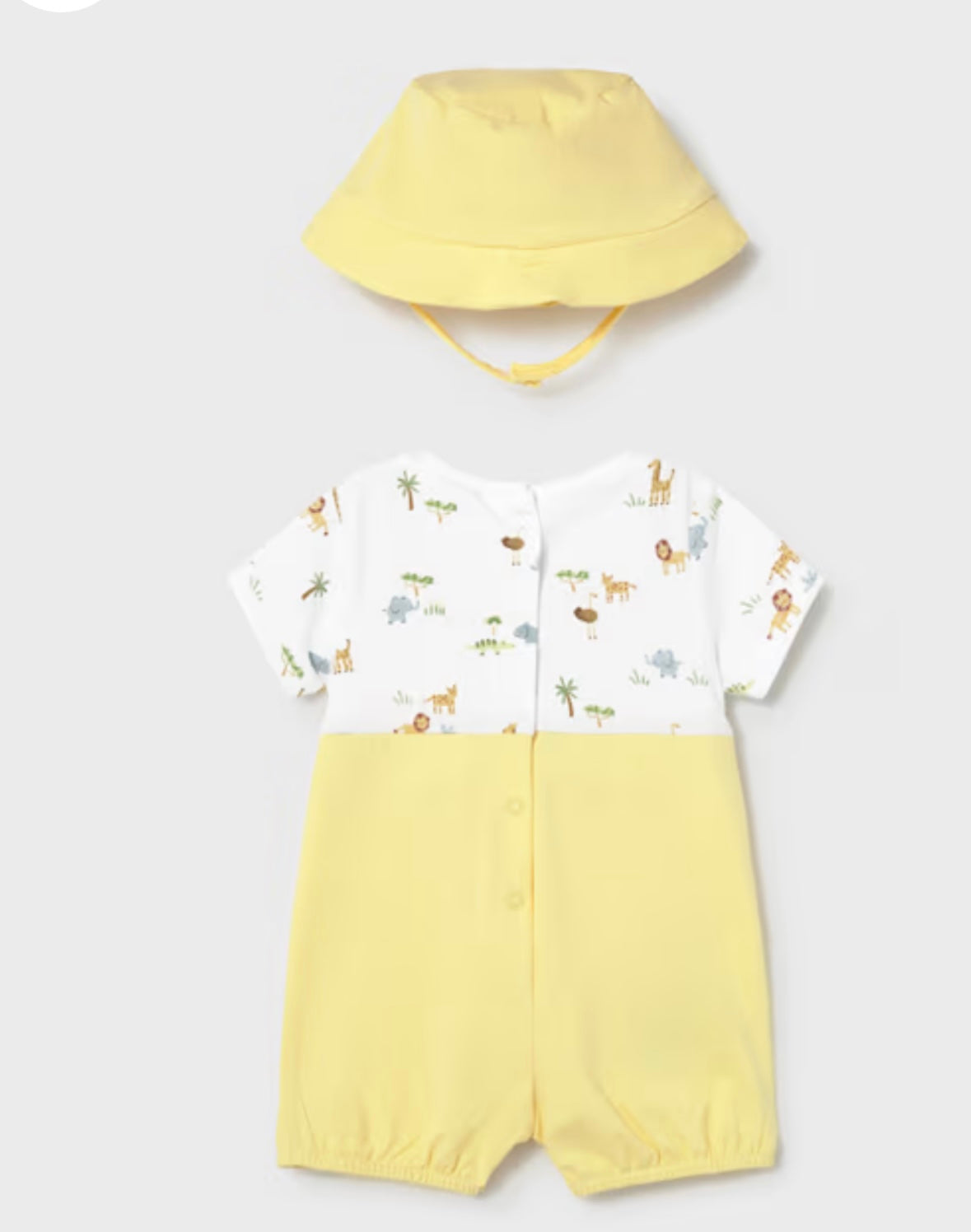 Animal Dungaree Hat Set/Mayoral