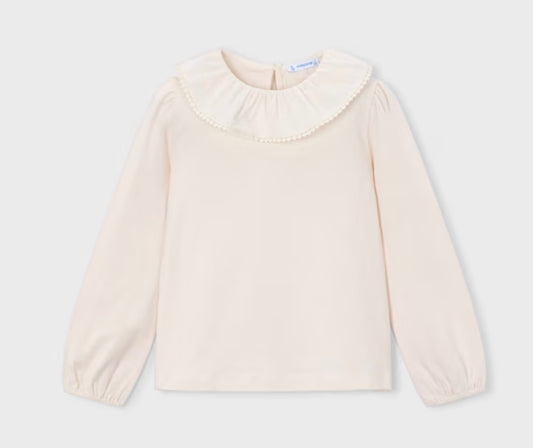 Girl Ruffle Collar Blouse/Mayoral