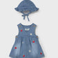 Berry Dress W/Hat/Mayoral