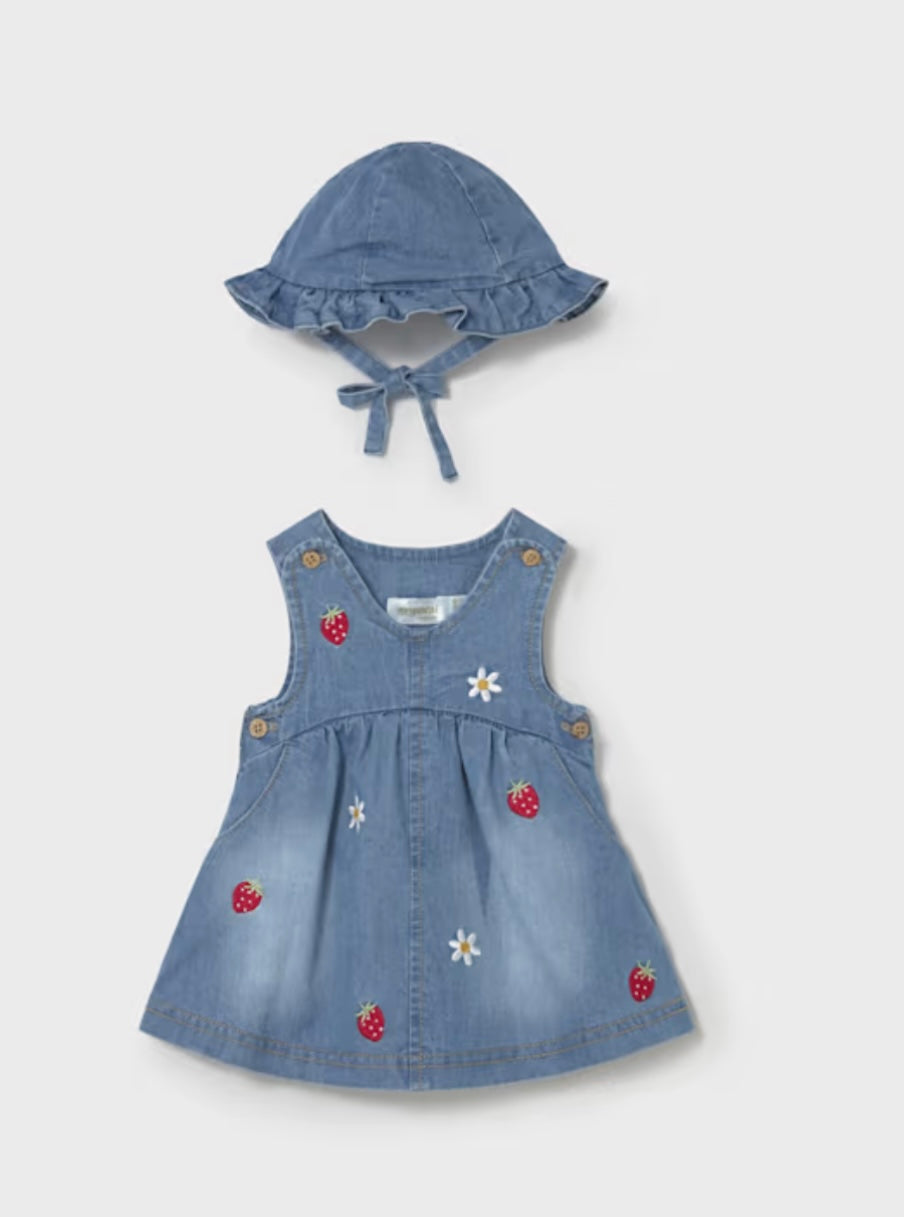 Berry Dress W/Hat/Mayoral