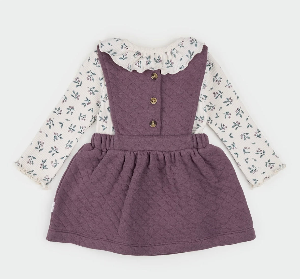 Quilted Overall Dress Set/Petit Lem