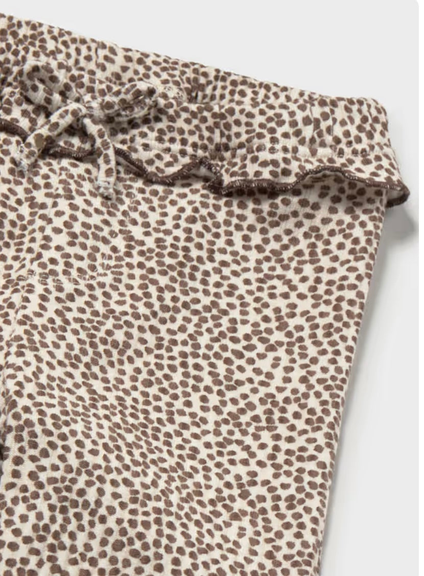Leopard Flare Leggings/Mayoral
