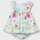 Floral Dress W/Bloomers/Mayoral