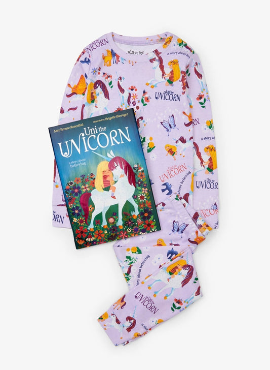Books to Bed-Unicorn PJ Set