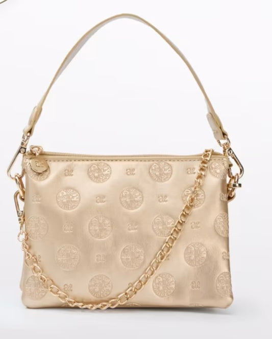 5938 Gold Logo Bag/Abel & Lula