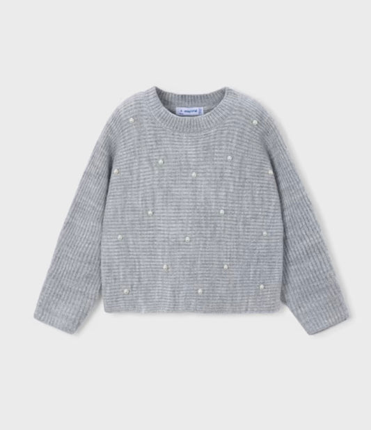 Knit Pearl Skirt Set/Mayoral