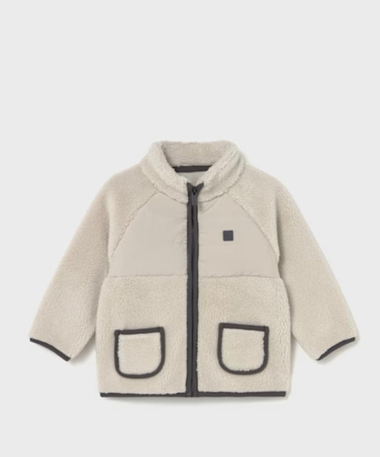 Sherpa Zip Sweatshirt/Mayoral