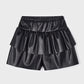 Faux Leather Skort/Mayoral