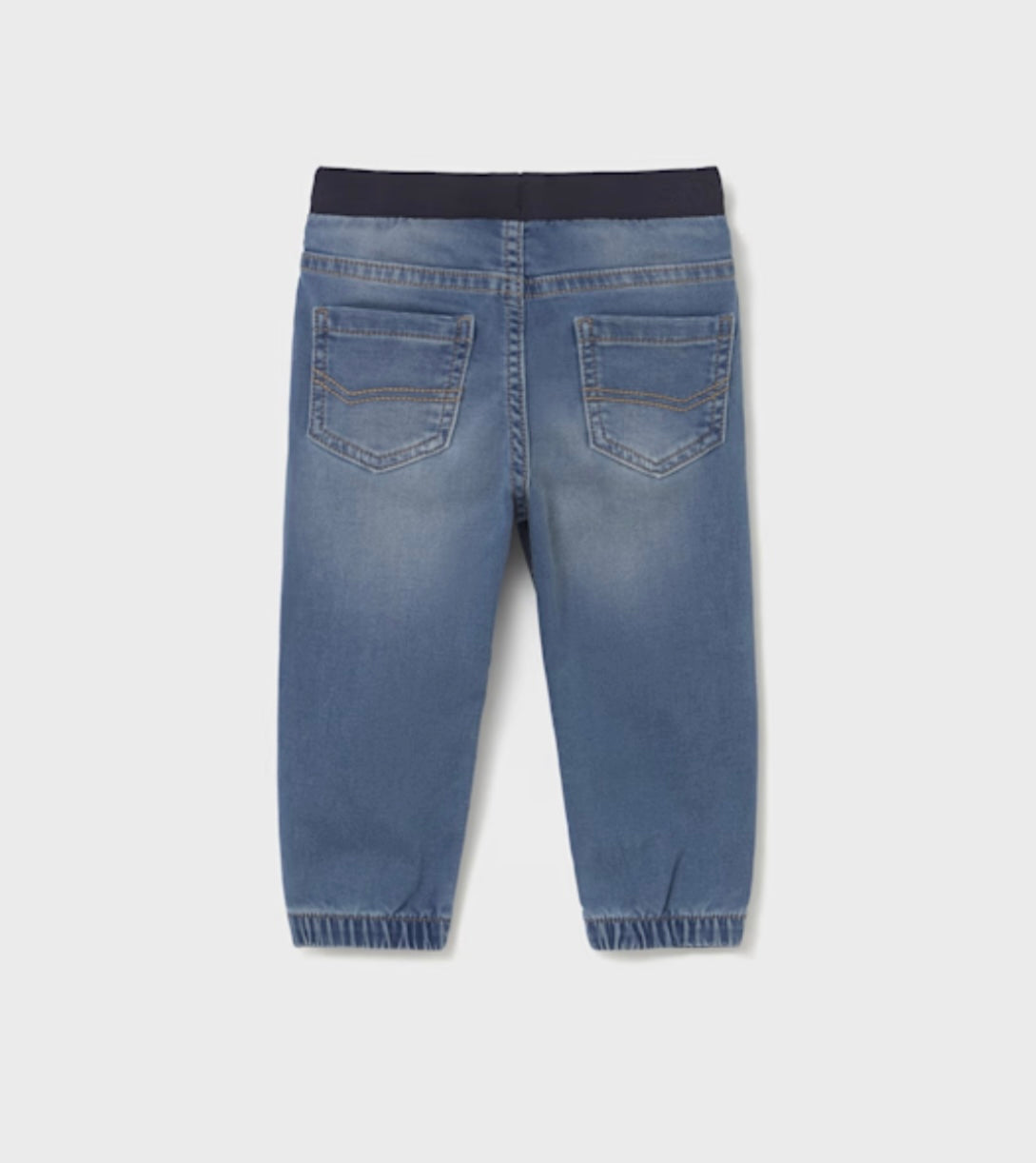 Baby Denim Jogger Pants/Mayoral