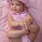 Floral Romper Hat Set/Mayoral