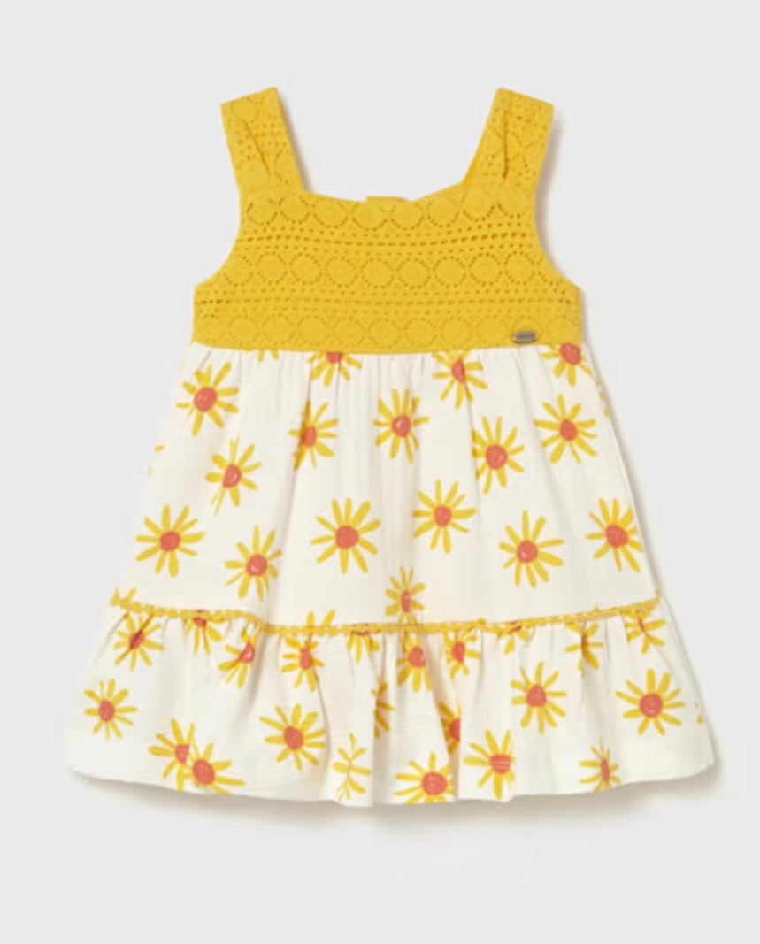 Flower Printed Dress/Mayoral