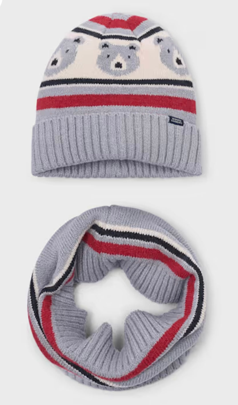 Boy Hat Snood Set/Mayoral