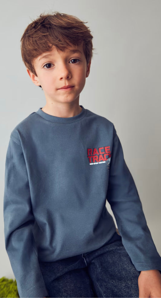 Boy Race Track Top/Mayoral