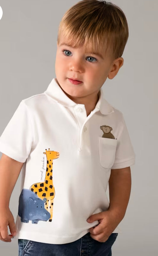 Baby Boy Animal Polo/Mayoral