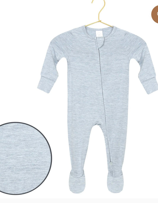 Crew Zipper Footie/Lou Lou
