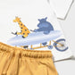 Boy Animal Print Short Set/Mayoral
