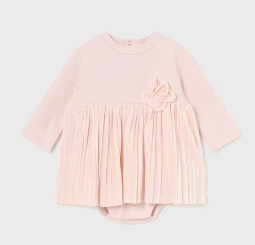 Pleated Romper Dress/Mayoral