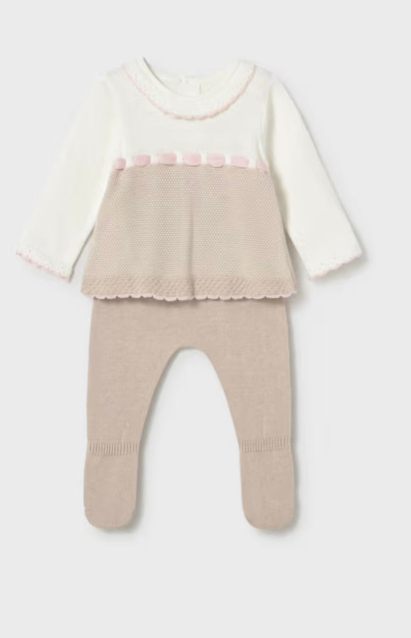 Newborn Girl Knit Set/Mayoral
