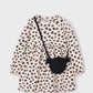 Leopard Fleece Dress Purse/Mayoral