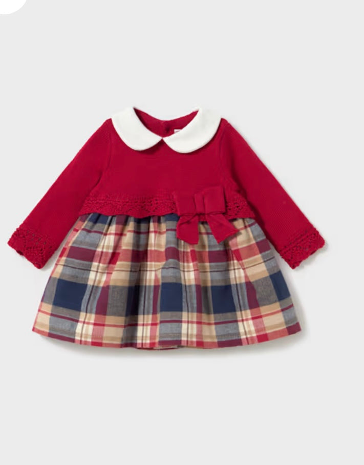 Girl Plaid Dress/Mayoral