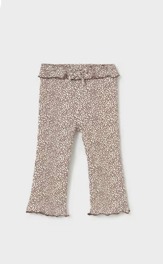 Leopard Flare Leggings/Mayoral