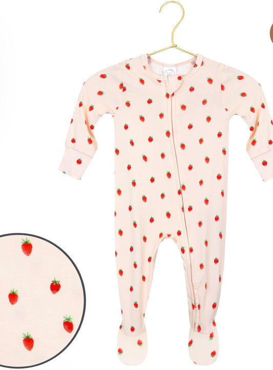 Junie Zipper Footie/Lou Lou