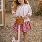 Floral Active Skort Set/Be Girl