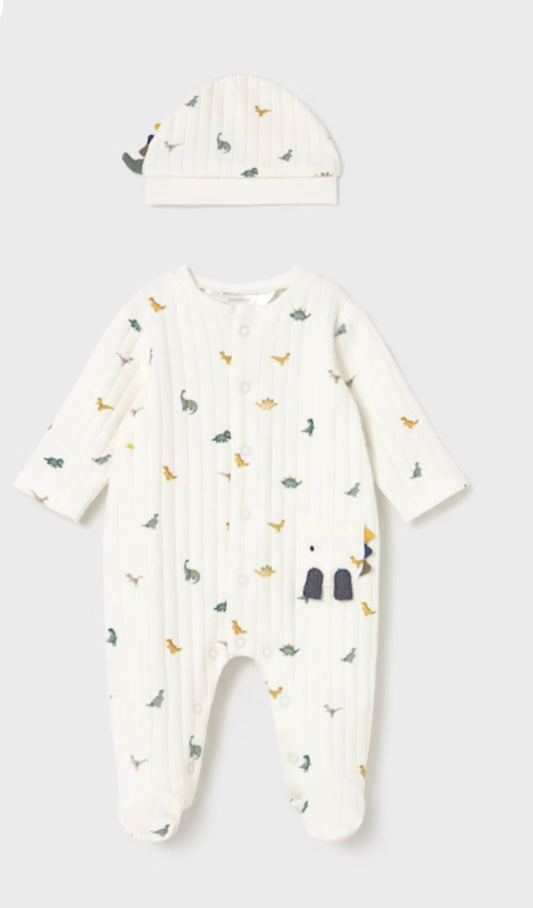 Baby Dino Hat Set/Mayoral