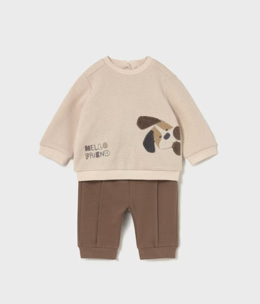 Boy Dog Sweat Set/Mayoral