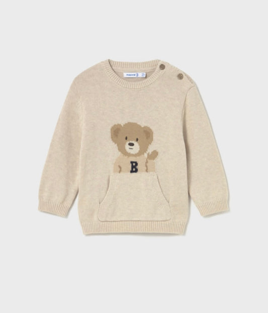 Bear Pocket Sweater/Mayoral