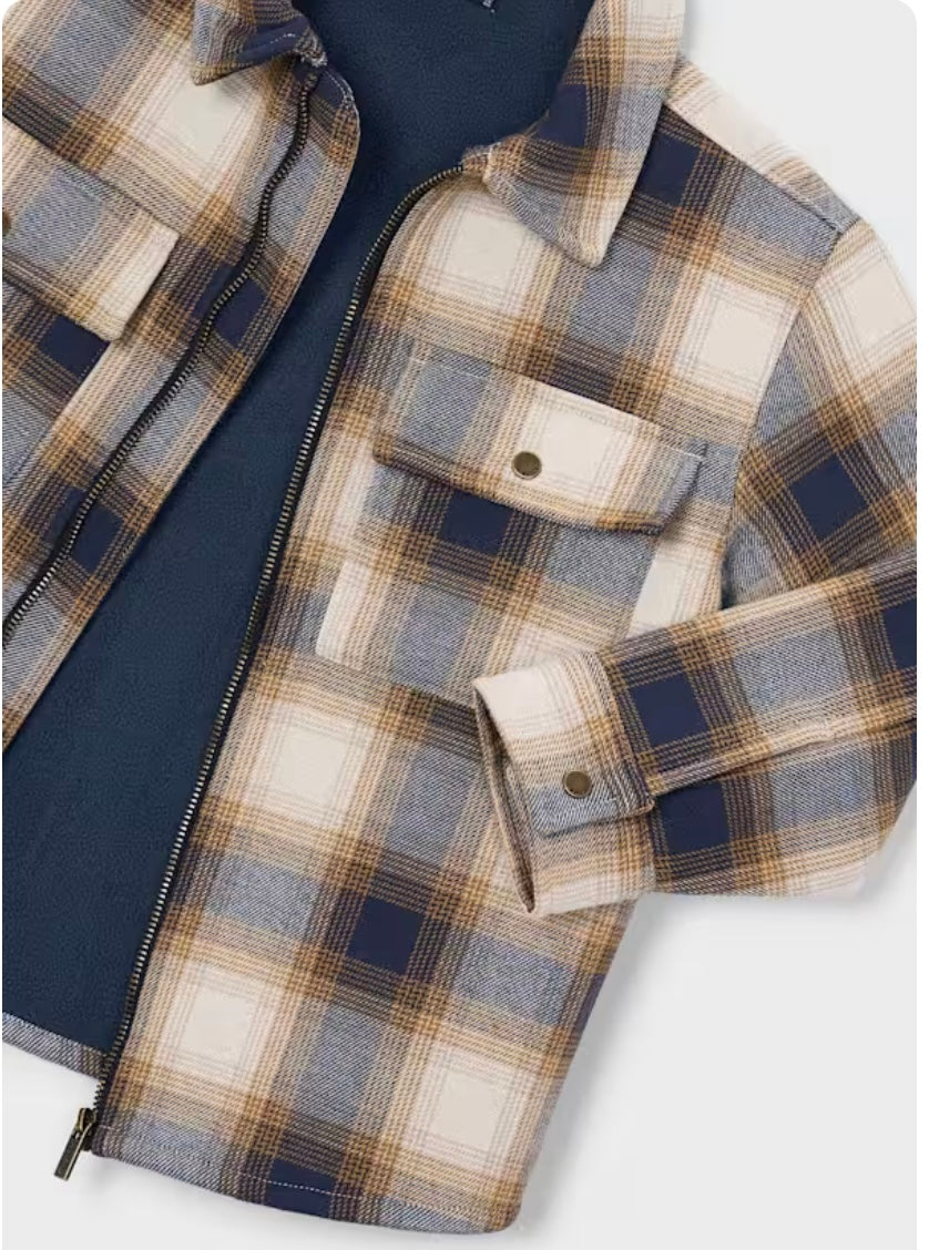 Boy Plaid Jacket/Mayoral