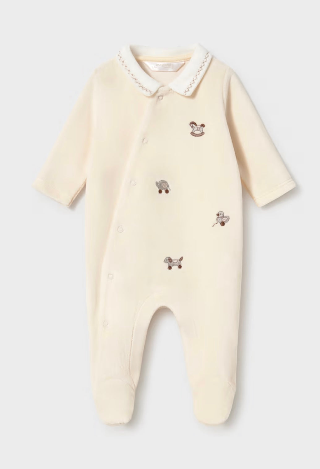 Boy Velour Horse PJ/Mayoral