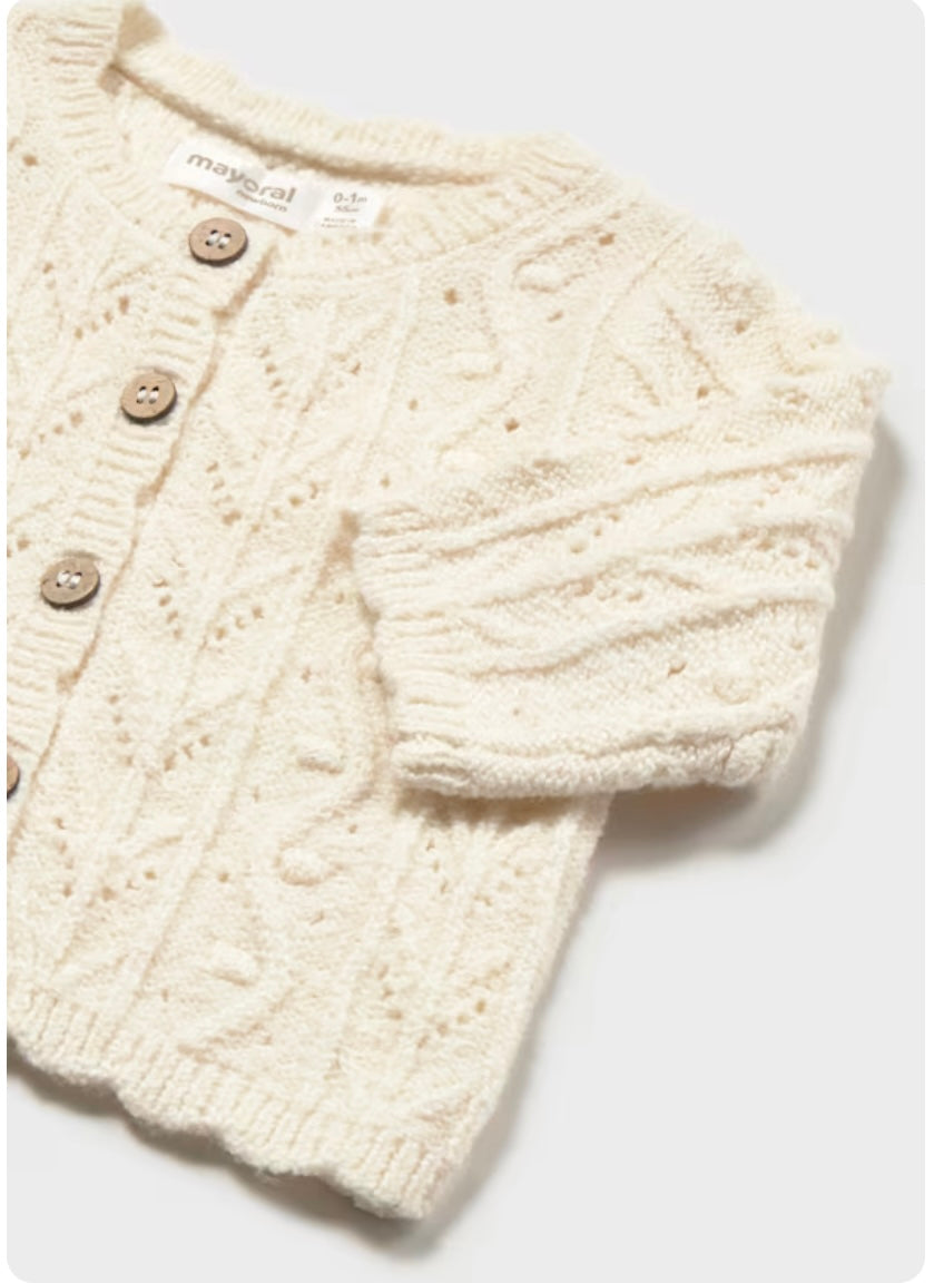 Baby Girl Knit Cardigan/Mayoral