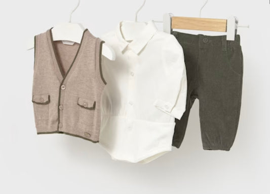 Boy Sweater Vest Set/Mayoral