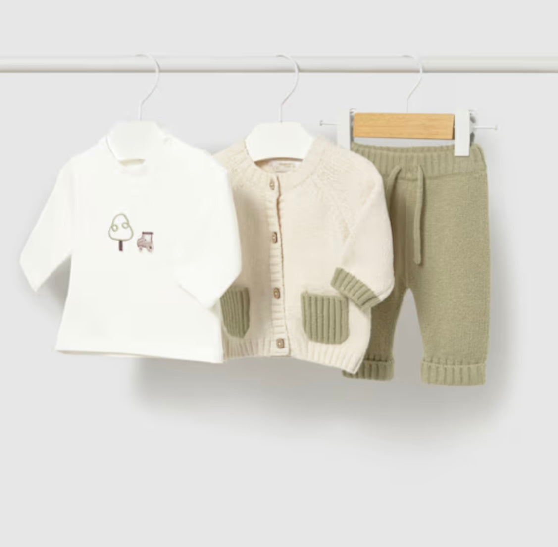 Newborn Boy 3 PC Set/Mayoral