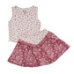 Floral Active Skort Set/Be Girl
