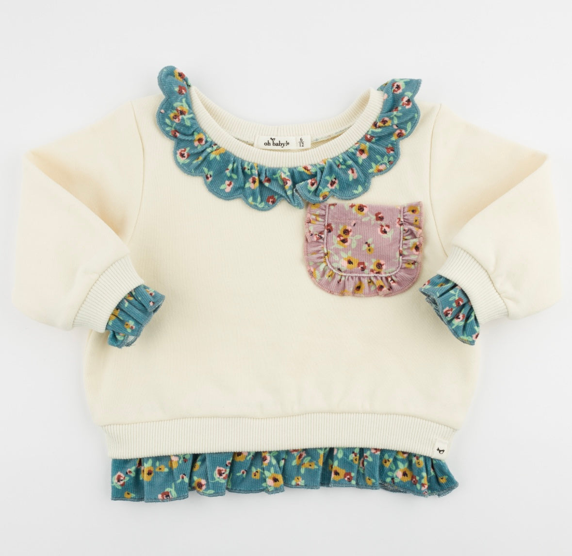 Harvest Bloom Hannah Sweatshirt/Oh Baby