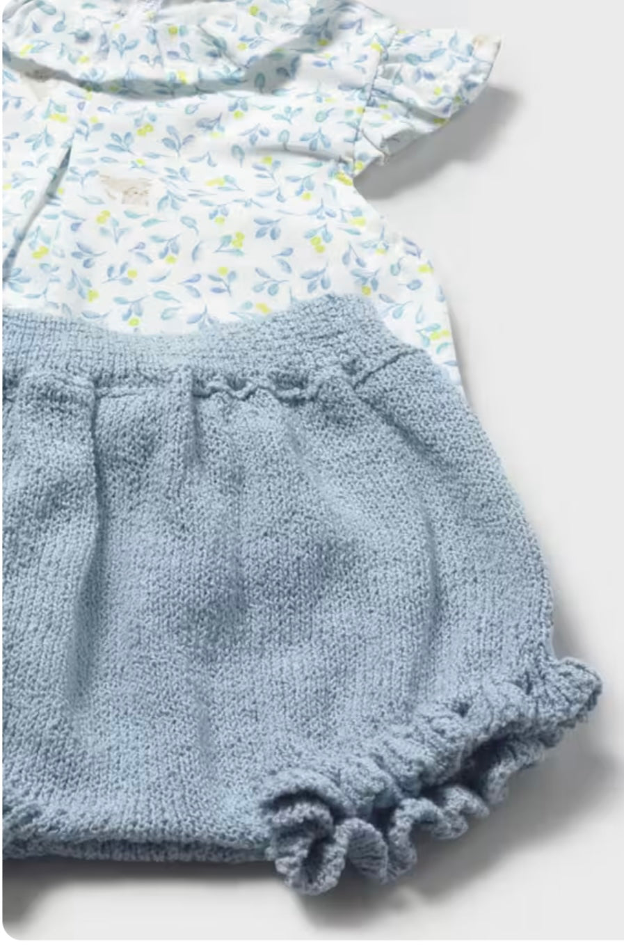 Baby Girl Flower Knit Set/Mayoral