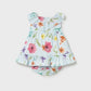 Floral Dress W/Bloomers/Mayoral